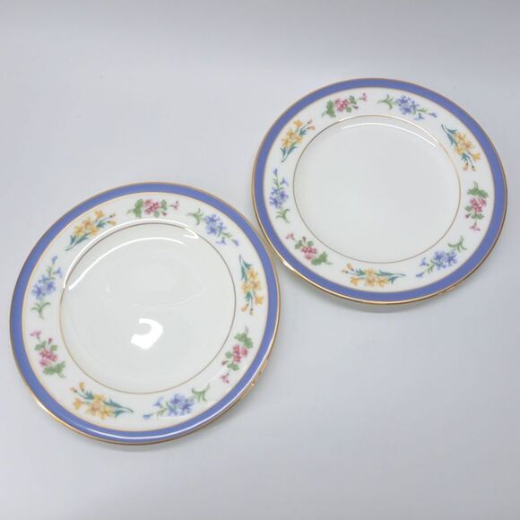 Floral Plate Pair Tiffany & Co - Picture 2 of 7